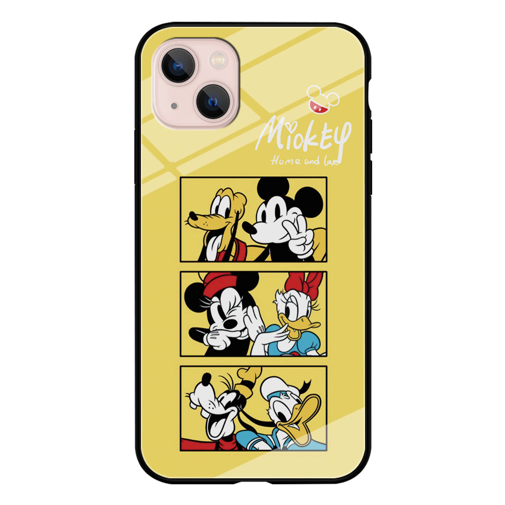 Mickey Mouse Home and Love iPhone 13 Case