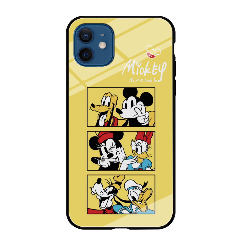 Mickey Mouse Home and Love iPhone 12 Case