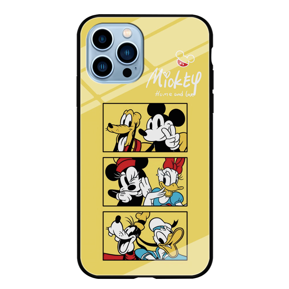 Mickey Mouse Home and Love iPhone 13 Pro Max Case