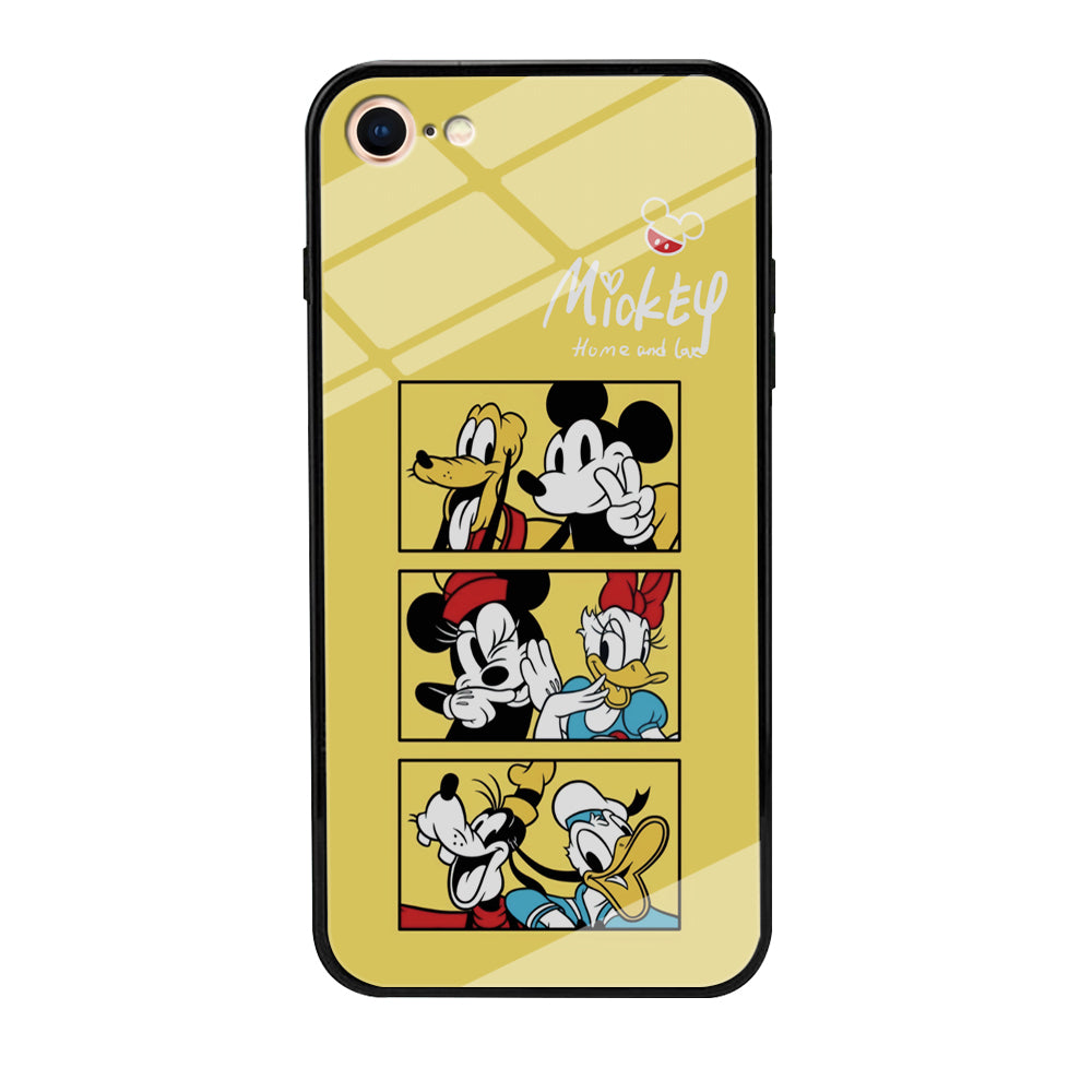 Mickey Mouse Home and Love iPhone 8 Case