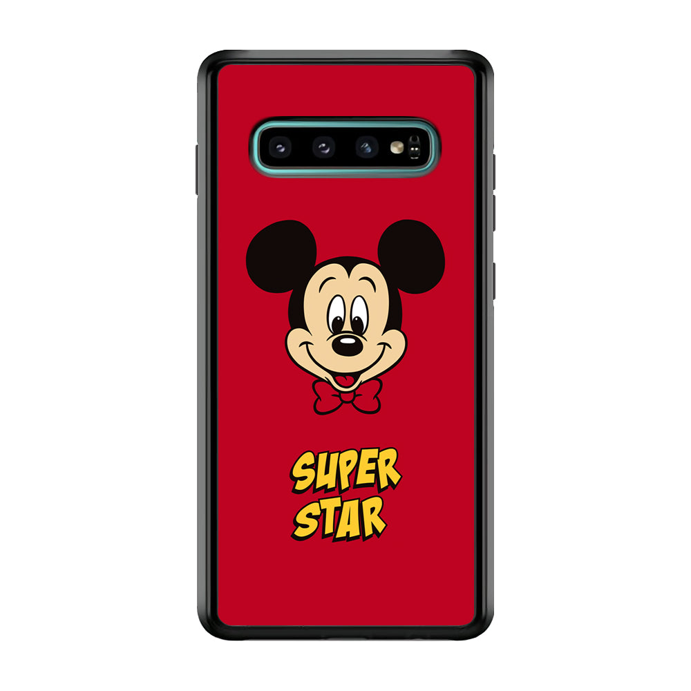 Mickey Mouse The Super Star Samsung Galaxy S10 Plus Case