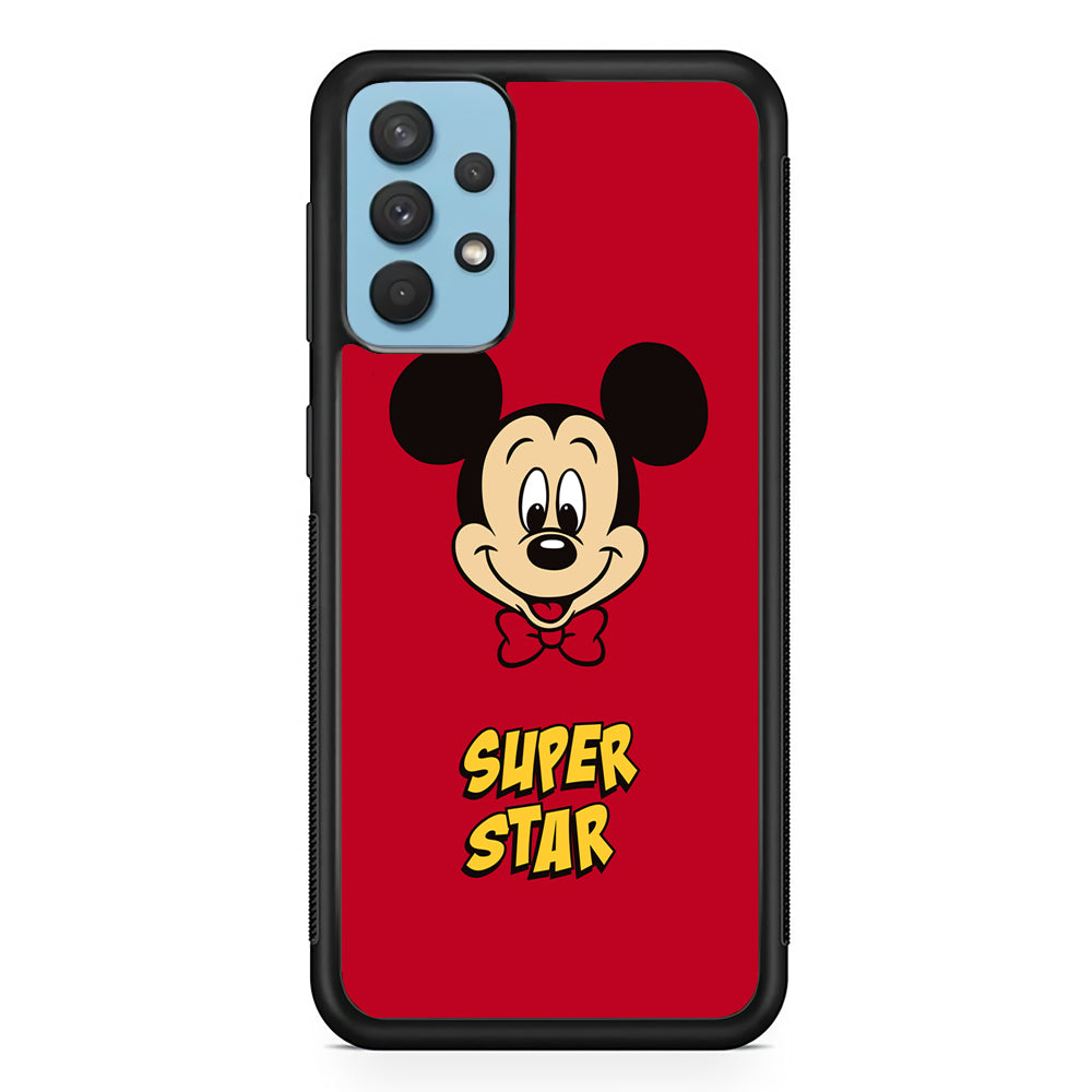 Mickey Mouse The Super Star Samsung Galaxy A32 Case