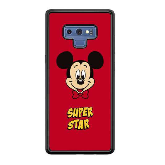 Mickey Mouse The Super Star Samsung Galaxy Note 9 Case