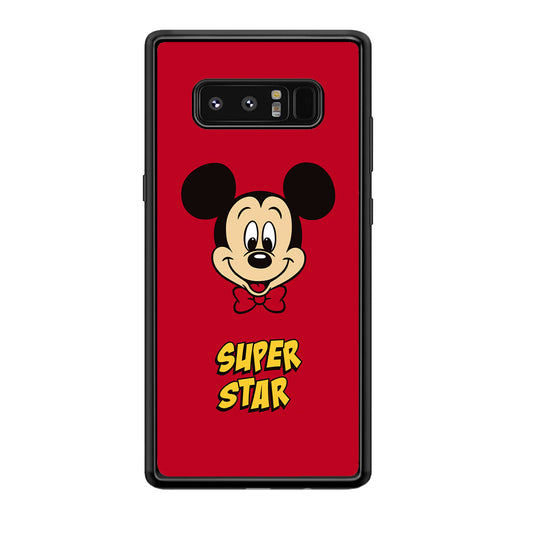 Mickey Mouse The Super Star Samsung Galaxy Note 8 Case