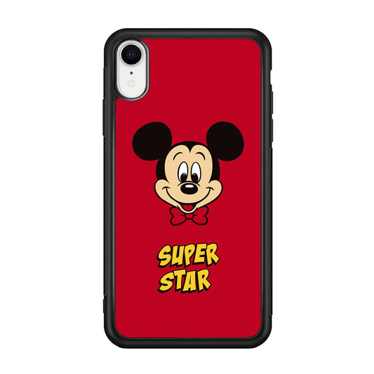Mickey Mouse The Super Star iPhone XR Case