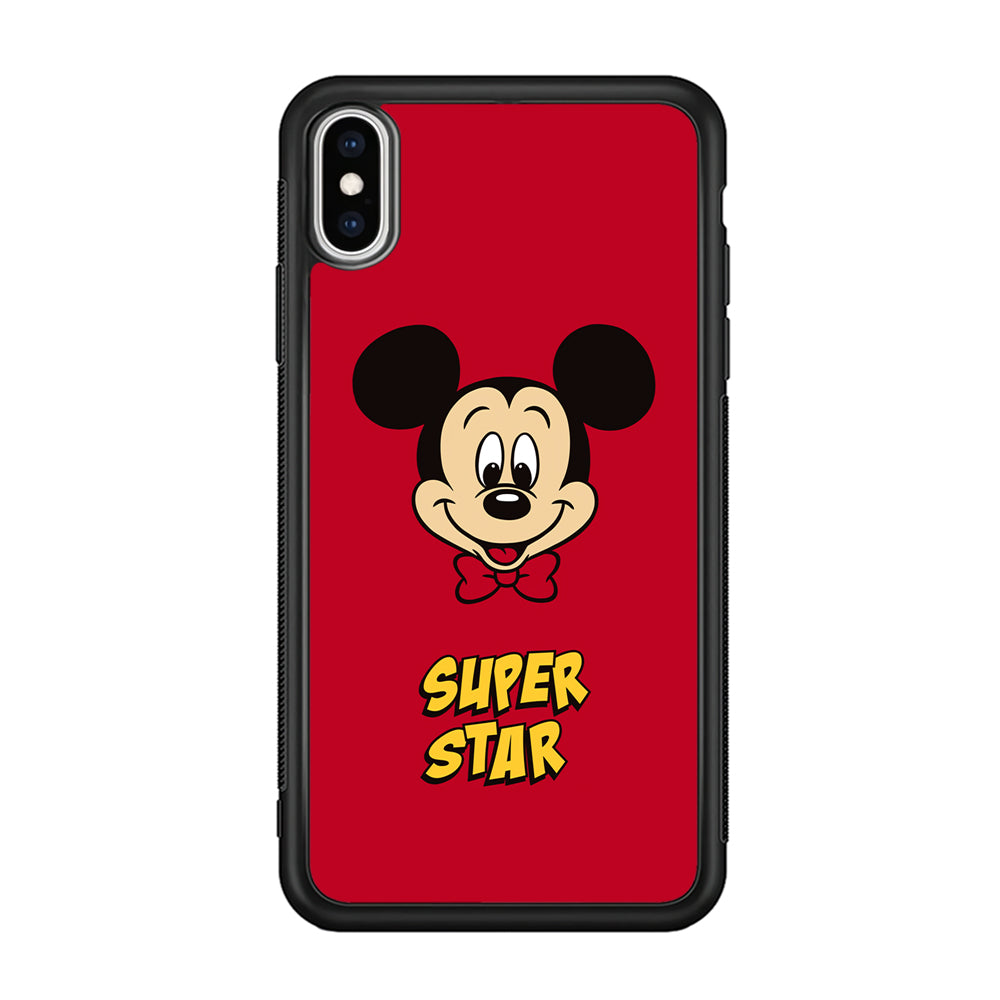 Mickey Mouse The Super Star iPhone XS MAX Case