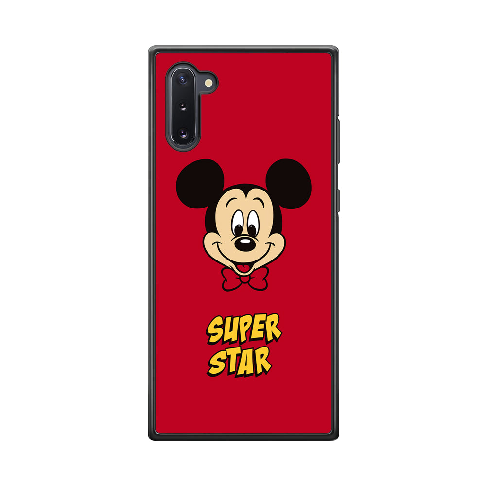 Mickey Mouse The Super Star Samsung Galaxy Note 10 Case