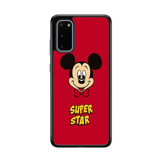 Mickey Mouse The Super Star Samsung Galaxy S20 Case