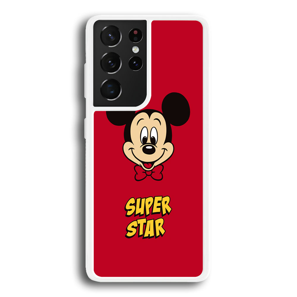 Mickey Mouse The Super Star Samsung Galaxy S21 Ultra Case