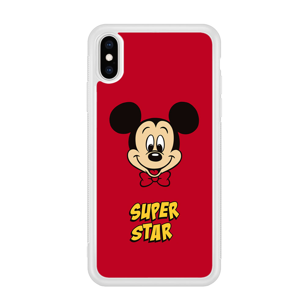 Mickey Mouse The Super Star iPhone XS MAX Case