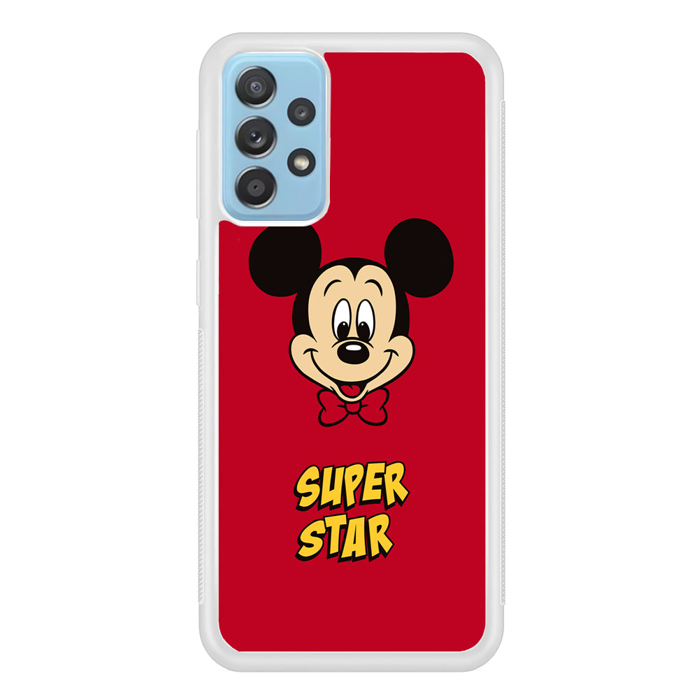 Mickey Mouse The Super Star Samsung Galaxy A72 Case