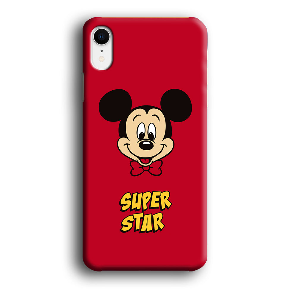 Mickey Mouse The Super Star iPhone XR Case