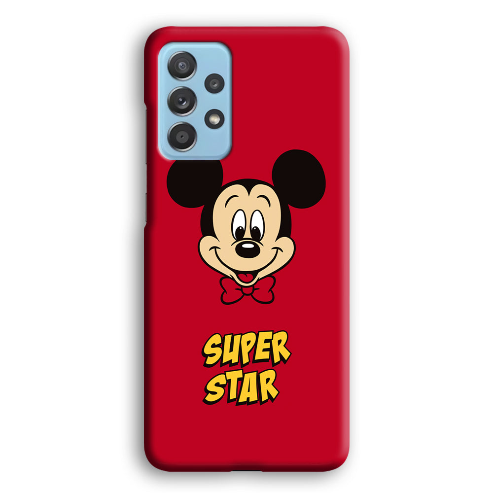 Mickey Mouse The Super Star Samsung Galaxy A72 Case