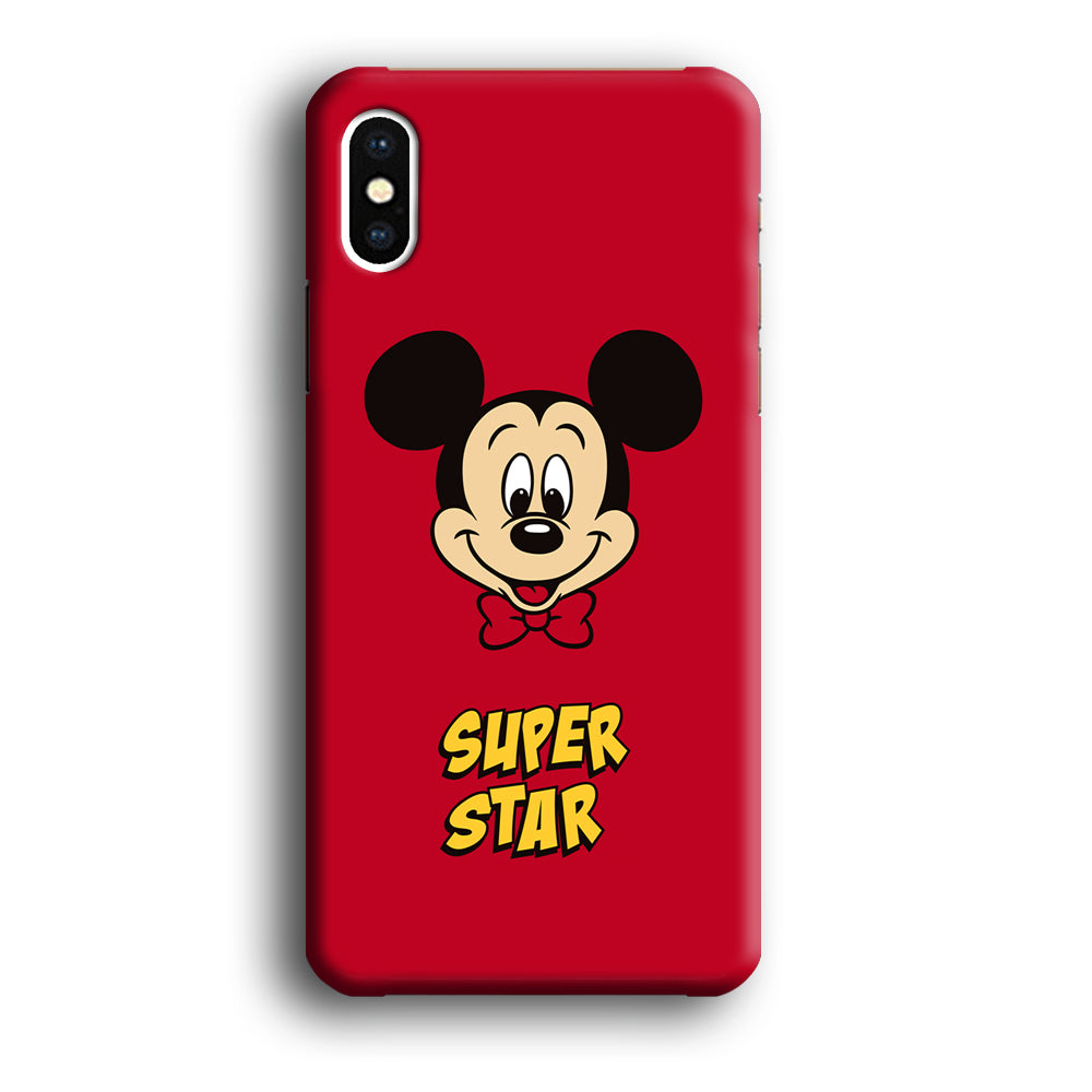 Mickey Mouse The Super Star iPhone XS MAX Case