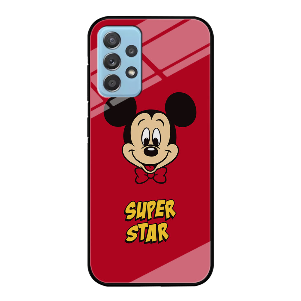 Mickey Mouse The Super Star Samsung Galaxy A52 Case