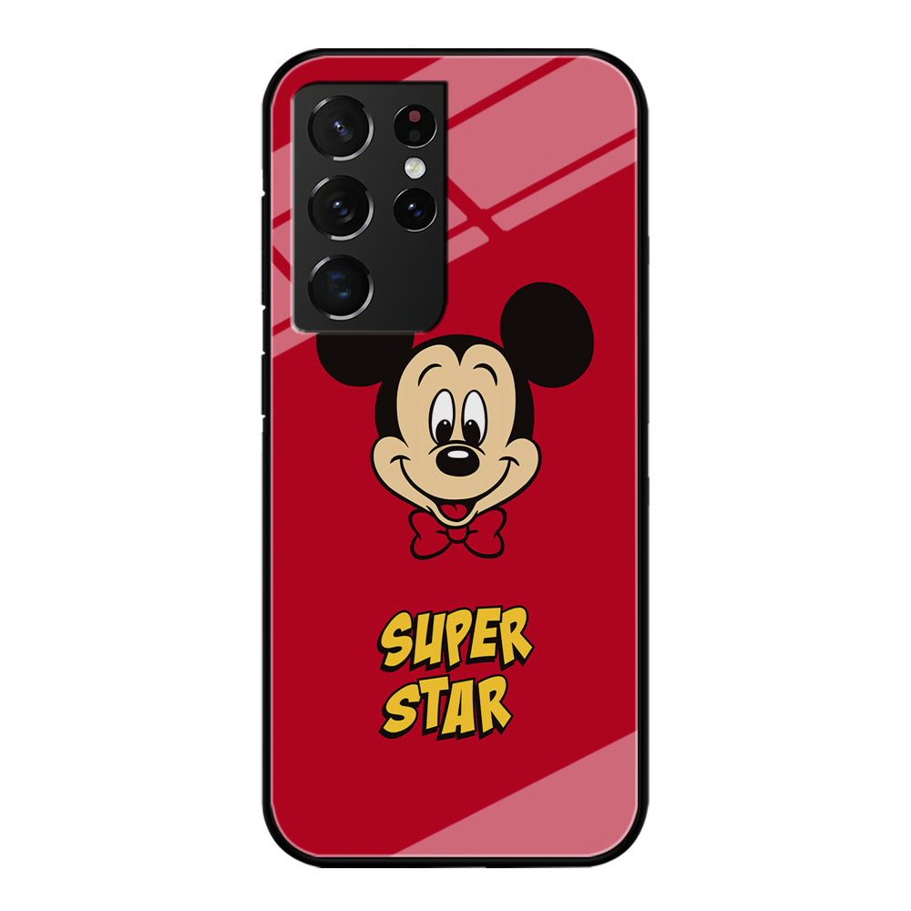 Mickey Mouse The Super Star Samsung Galaxy S21 Ultra Case