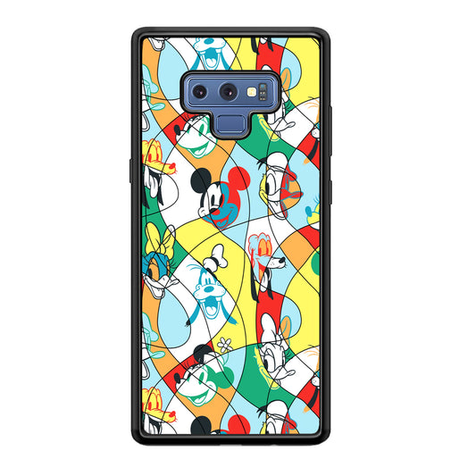 Mickey Mouse and Friend Art Dimension Samsung Galaxy Note 9 Case