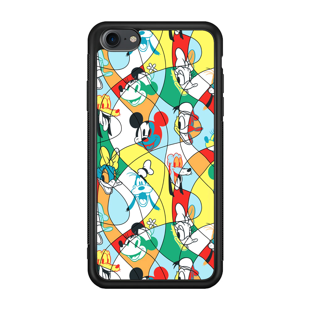Mickey Mouse and Friend Art Dimension iPhone 7 Case