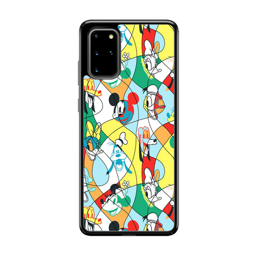Mickey Mouse and Friend Art Dimension Samsung Galaxy S20 Plus Case