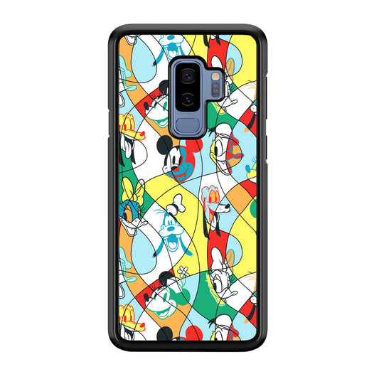 Mickey Mouse and Friend Art Dimension Samsung Galaxy S9 Plus Case