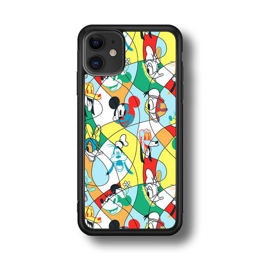 Mickey Mouse and Friend Art Dimension iPhone 11 Case