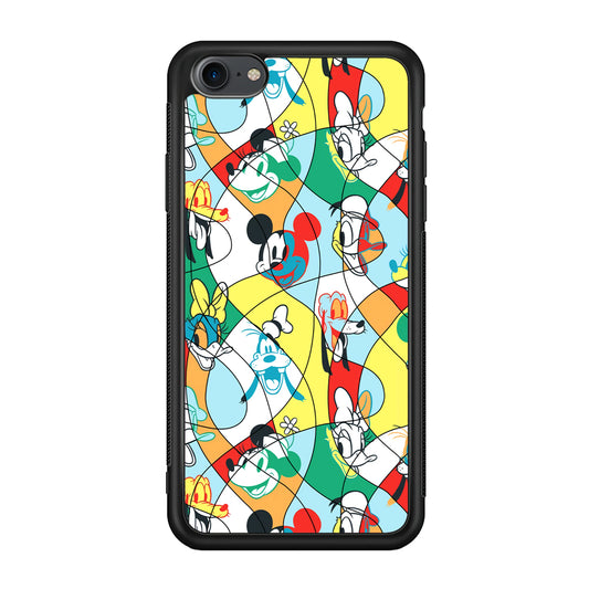 Mickey Mouse and Friend Art Dimension iPhone 8 Case