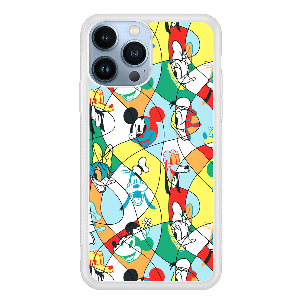 Mickey Mouse and Friend Art Dimension iPhone 13 Pro Max Case