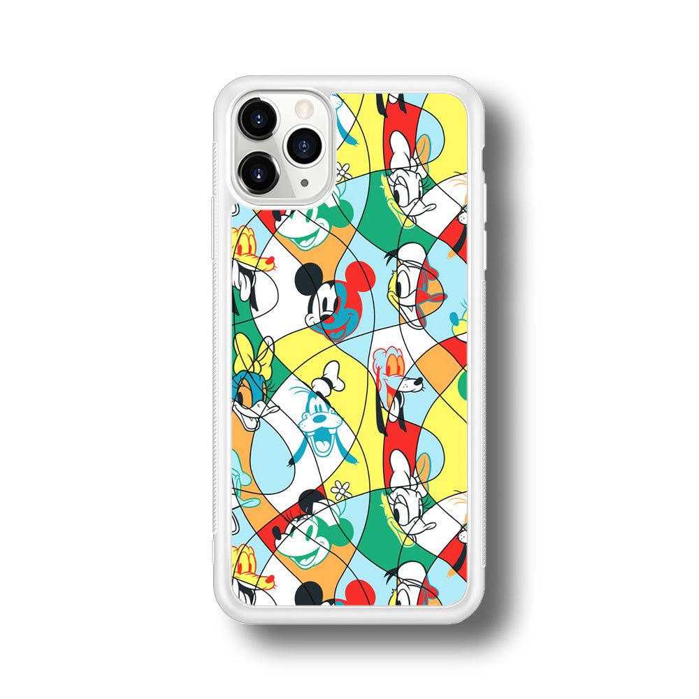 Mickey Mouse and Friend Art Dimension iPhone 11 Pro Max Case