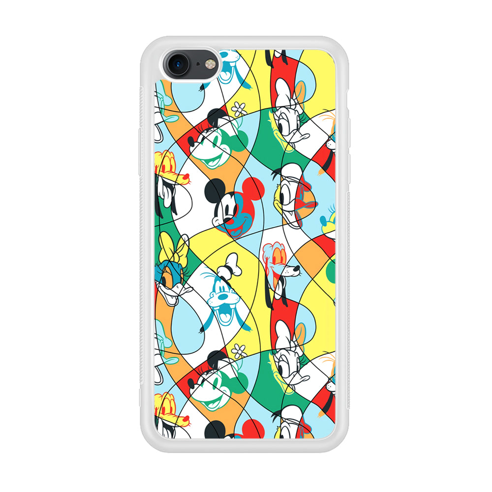 Mickey Mouse and Friend Art Dimension iPhone 8 Case