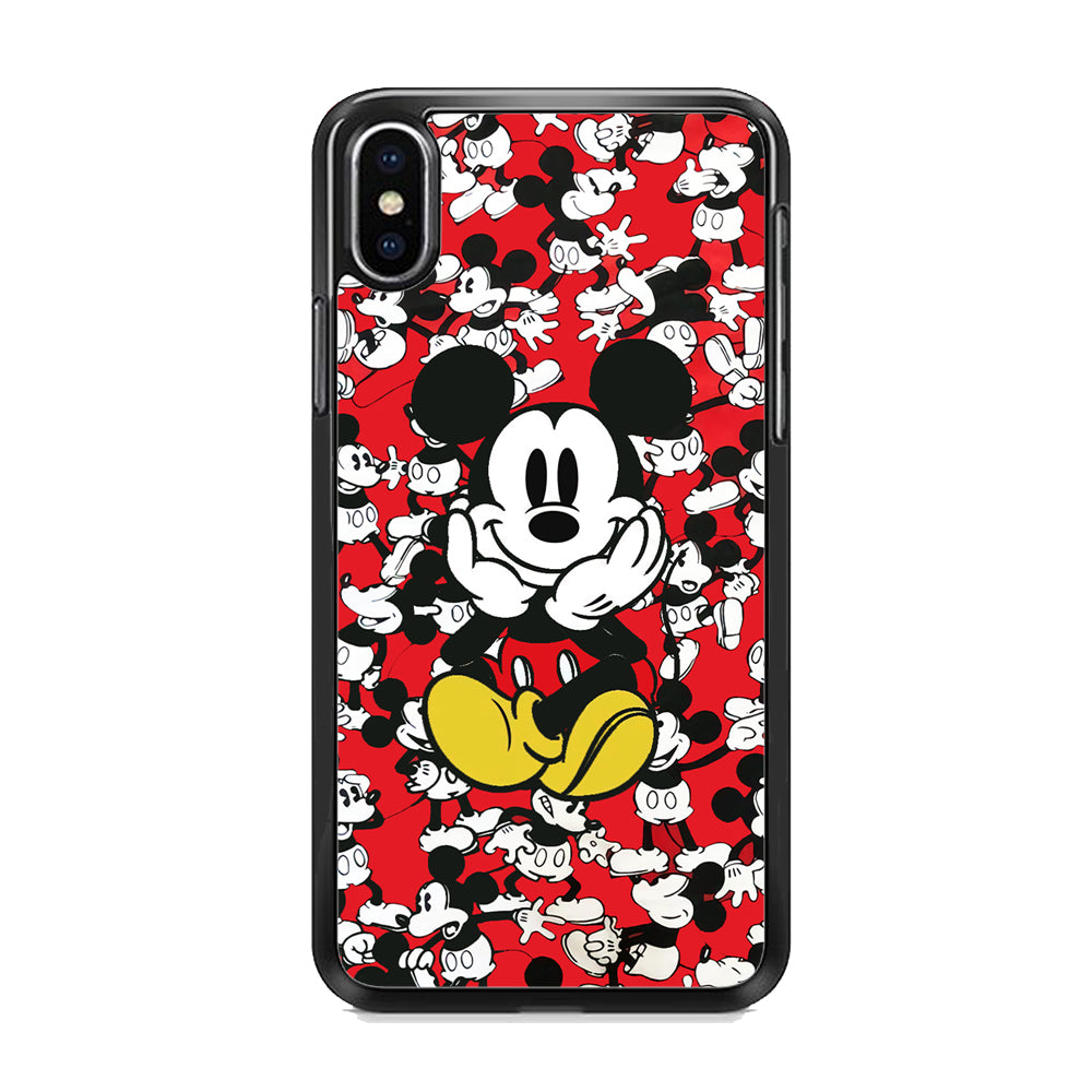 Mickey Leisure Time iPhone X Case