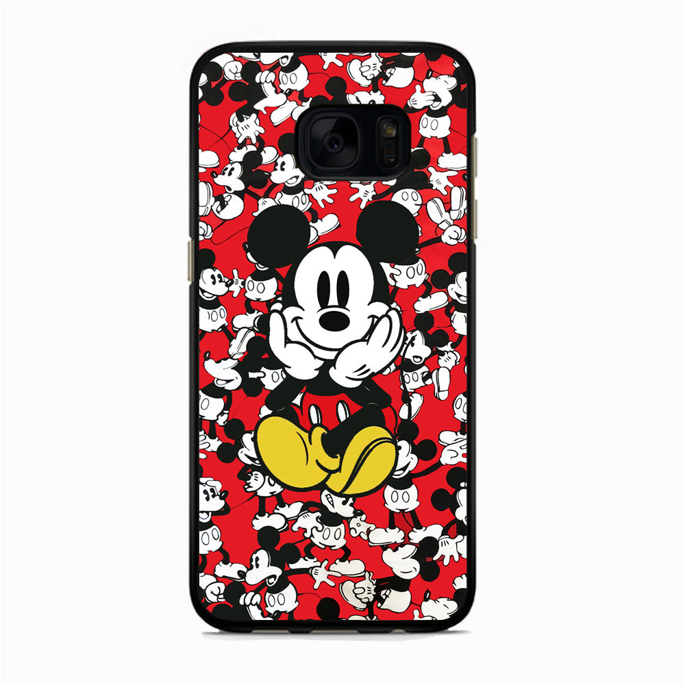Mickey Leisure Time Samsung Galaxy S7 Edge Case