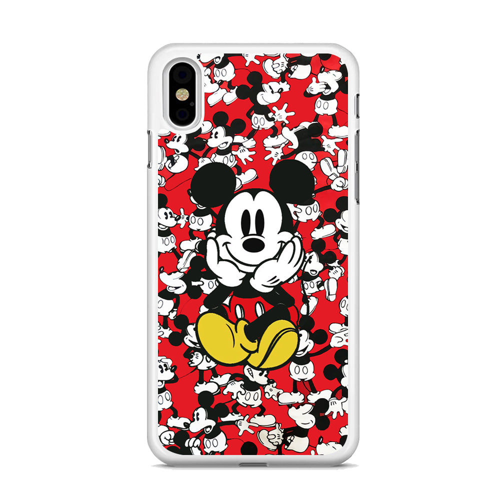 Mickey Leisure Time iPhone X Case