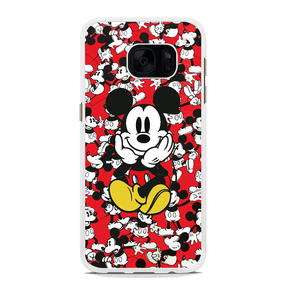 Mickey Leisure Time Samsung Galaxy S7 Edge Case