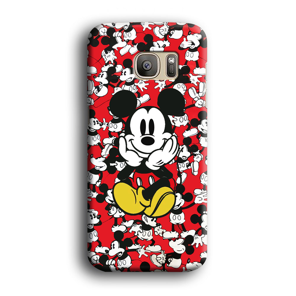 Mickey Leisure Time Samsung Galaxy S7 Edge Case