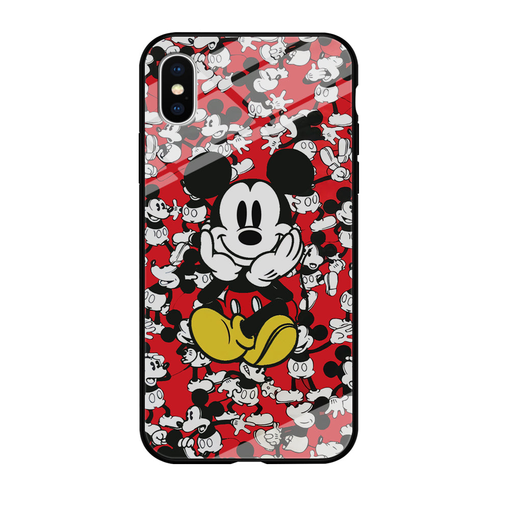 Mickey Leisure Time iPhone X Case