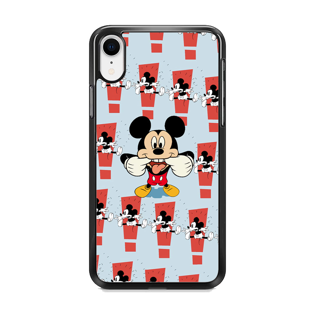 Mickey Smile in Ridicule iPhone XR Case