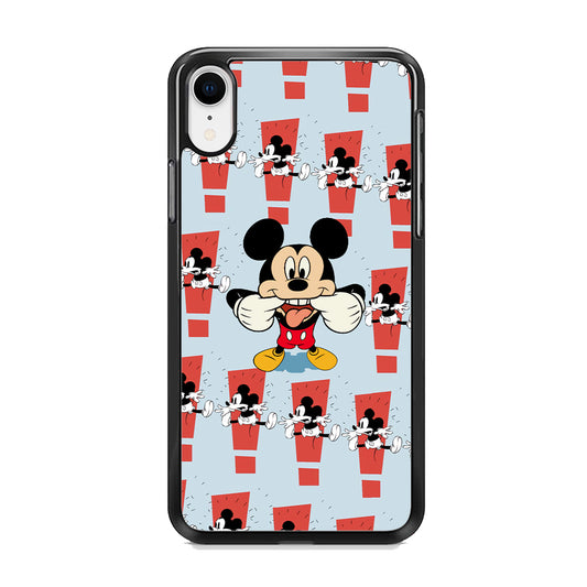 Mickey Smile in Ridicule iPhone XR Case