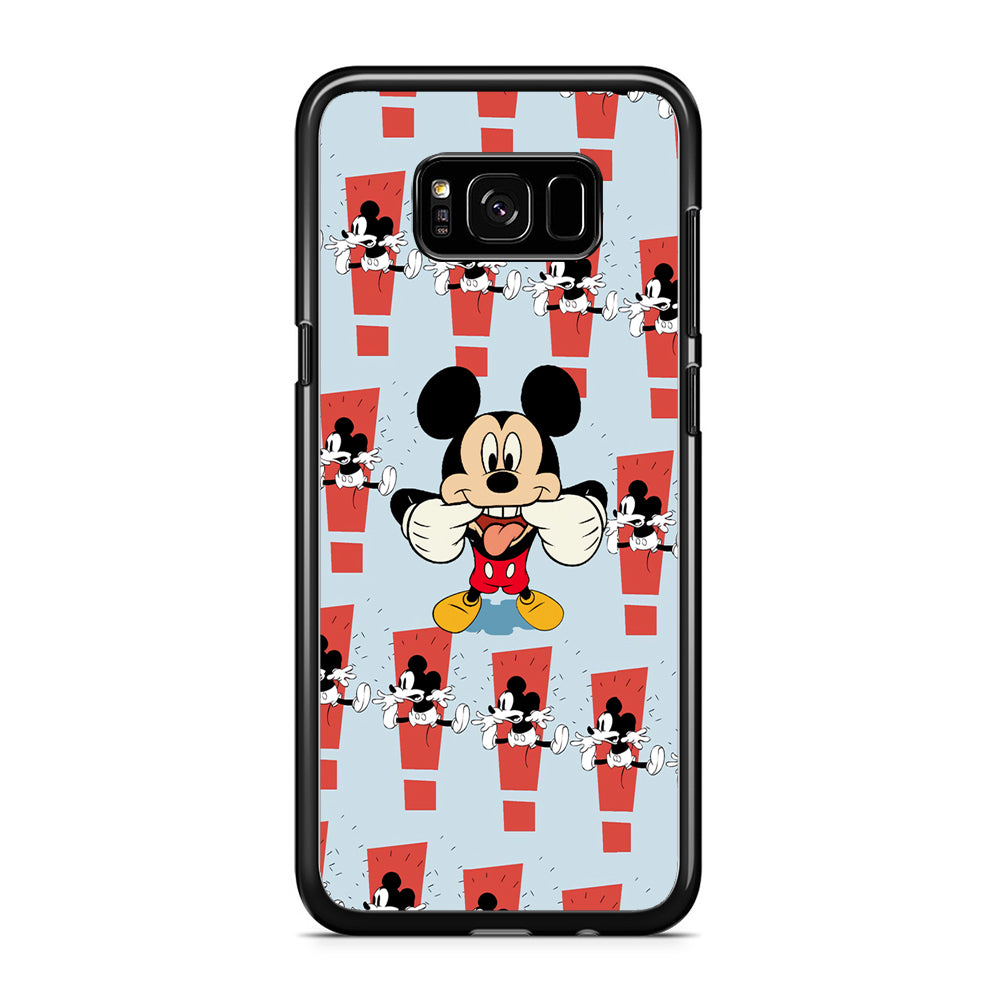 Mickey Smile in Ridicule Samsung Galaxy S8 Case