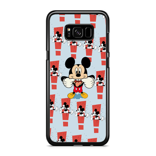 Mickey Smile in Ridicule Samsung Galaxy S8 Case