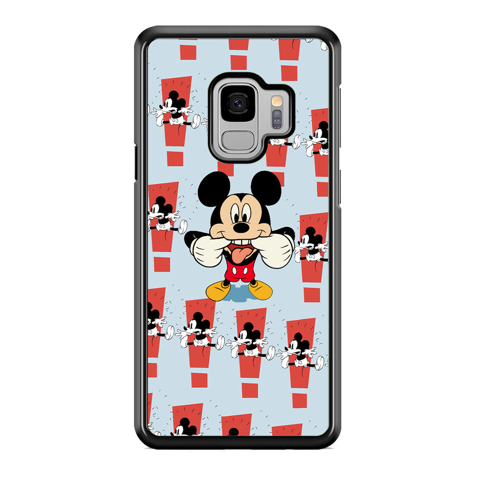 Mickey Smile in Ridicule Samsung Galaxy S9 Case