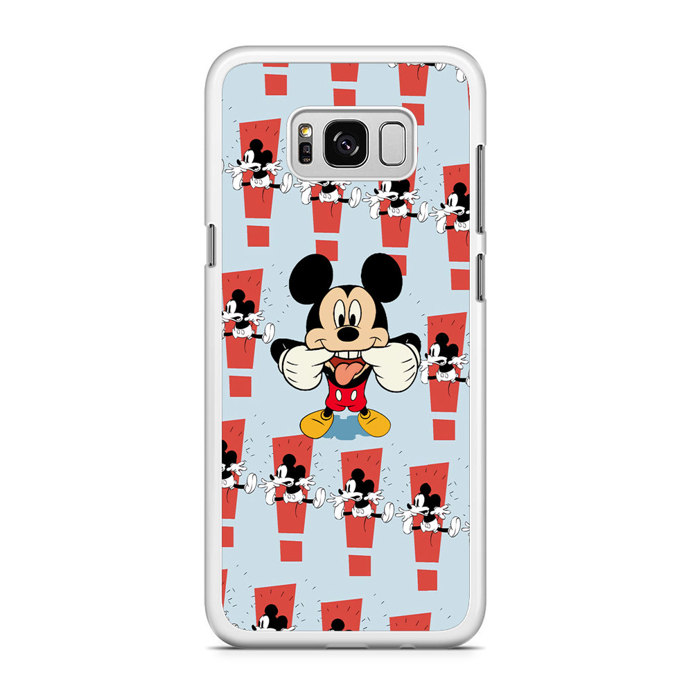 Mickey Smile in Ridicule Samsung Galaxy S8 Case