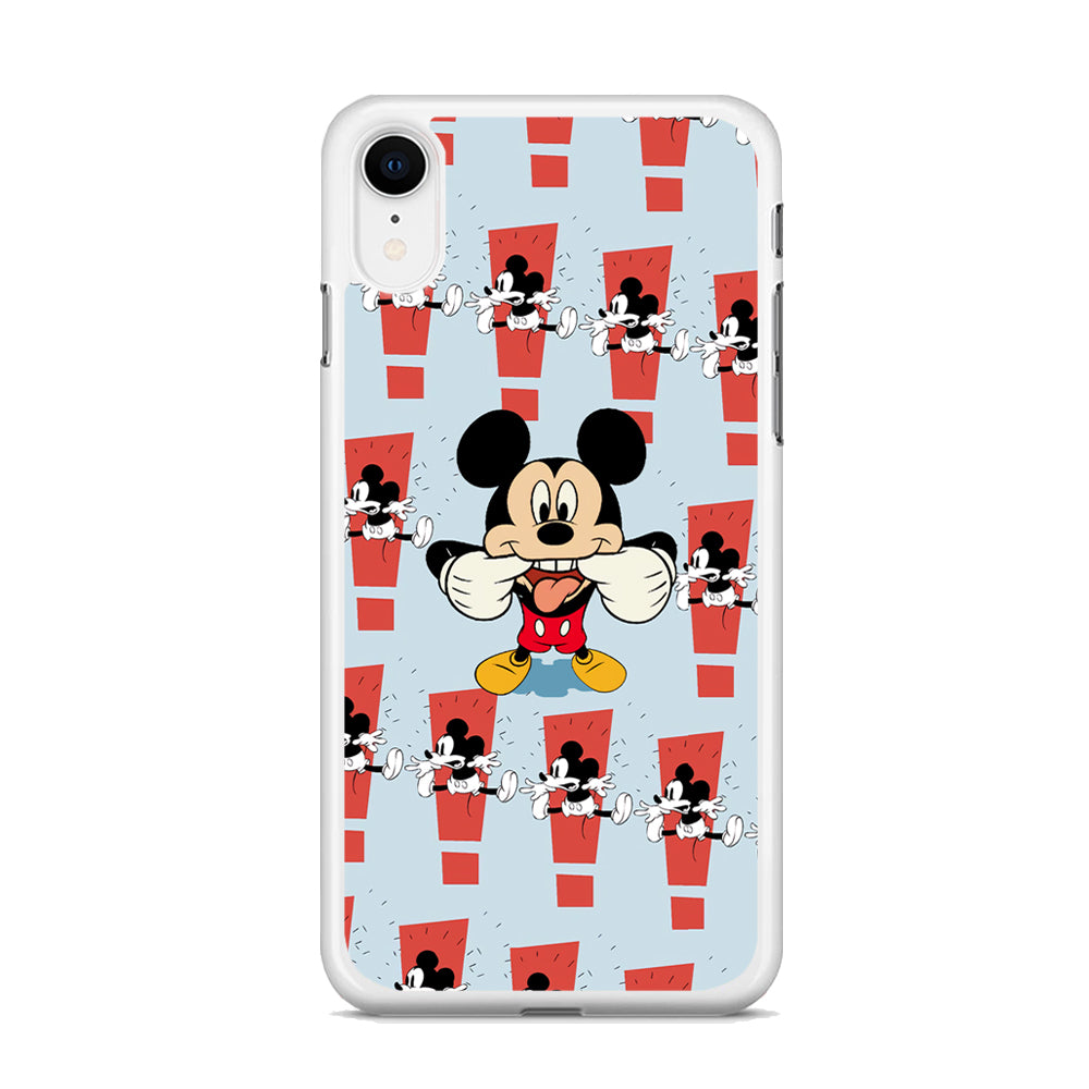 Mickey Smile in Ridicule iPhone XR Case