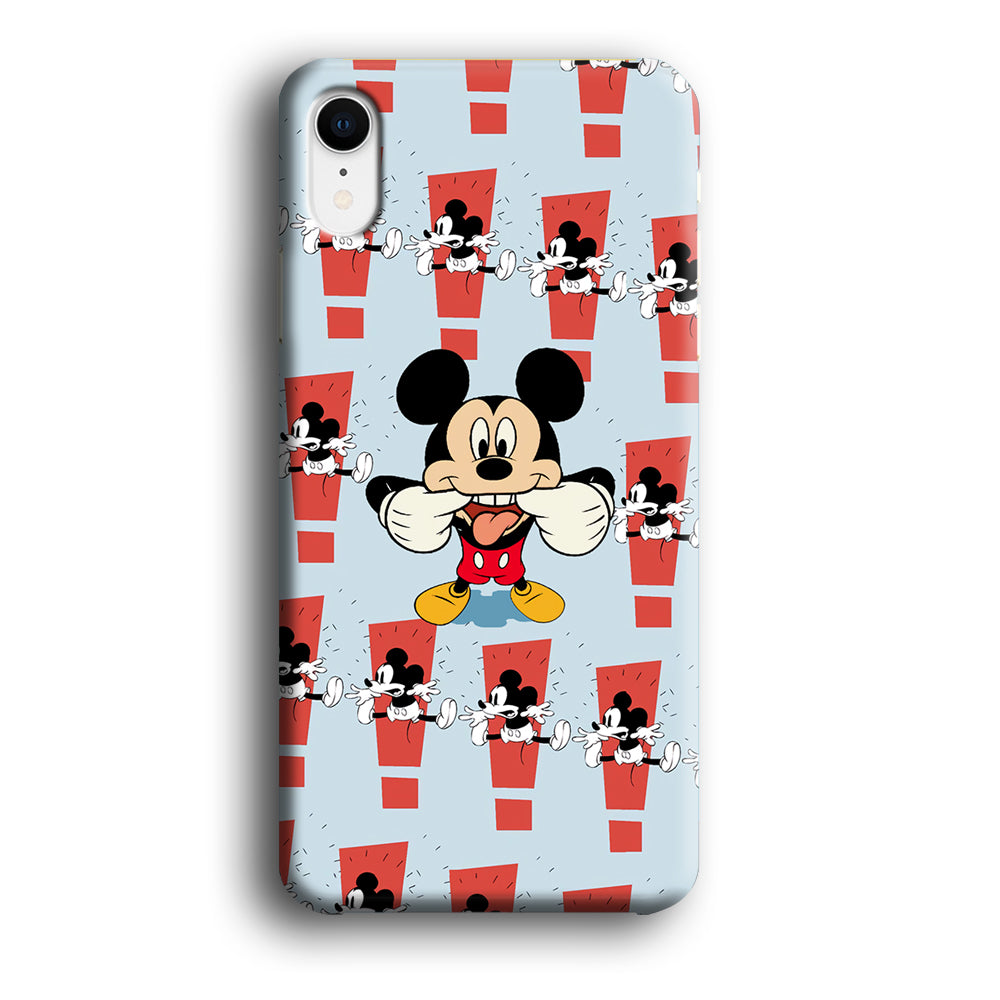 Mickey Smile in Ridicule iPhone XR Case
