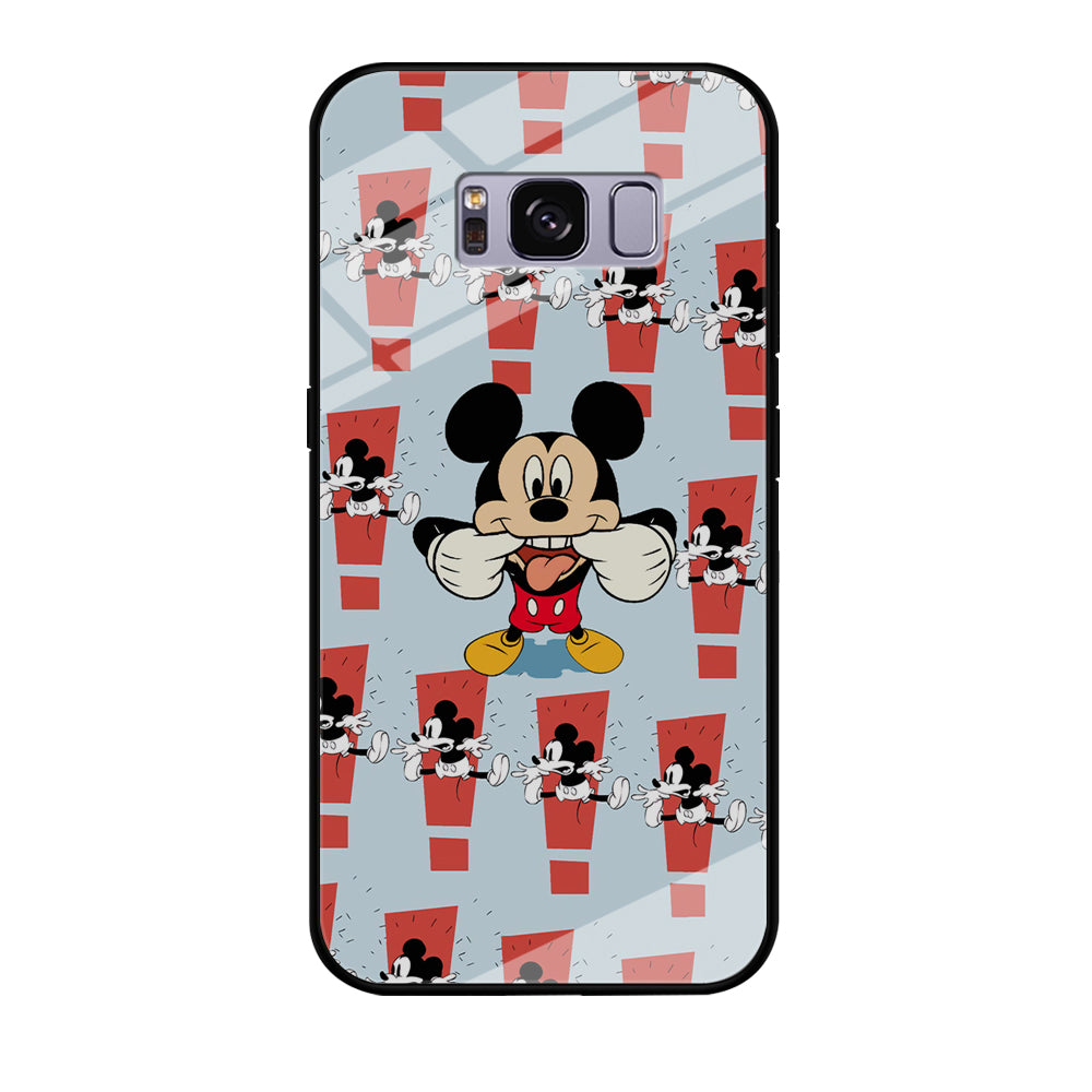 Mickey Smile in Ridicule Samsung Galaxy S8 Case