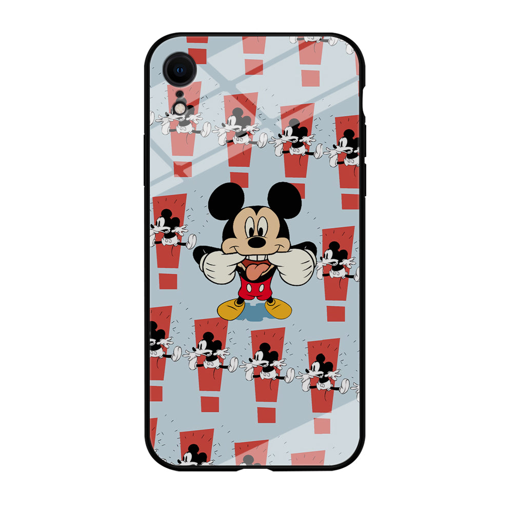 Mickey Smile in Ridicule iPhone XR Case