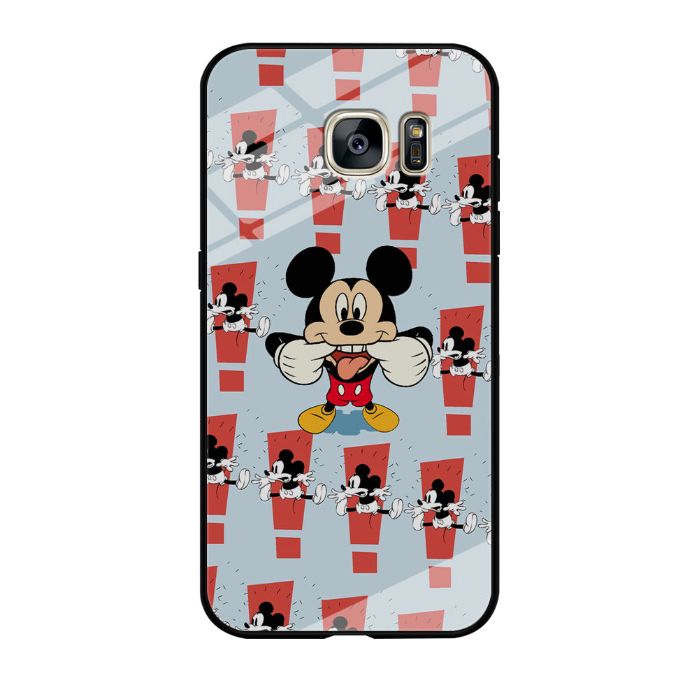 Mickey Smile in Ridicule Samsung Galaxy S7 Edge Case