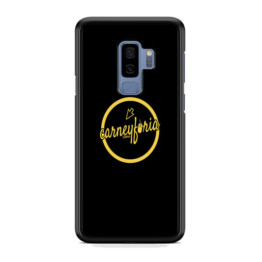 Midnight Black Simple Carneyforia Samsung Galaxy S9 Plus Case