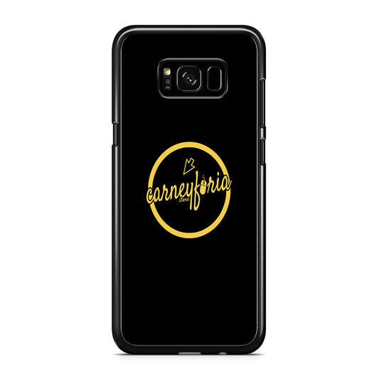Midnight Black Simple Carneyforia Samsung Galaxy S8 Case