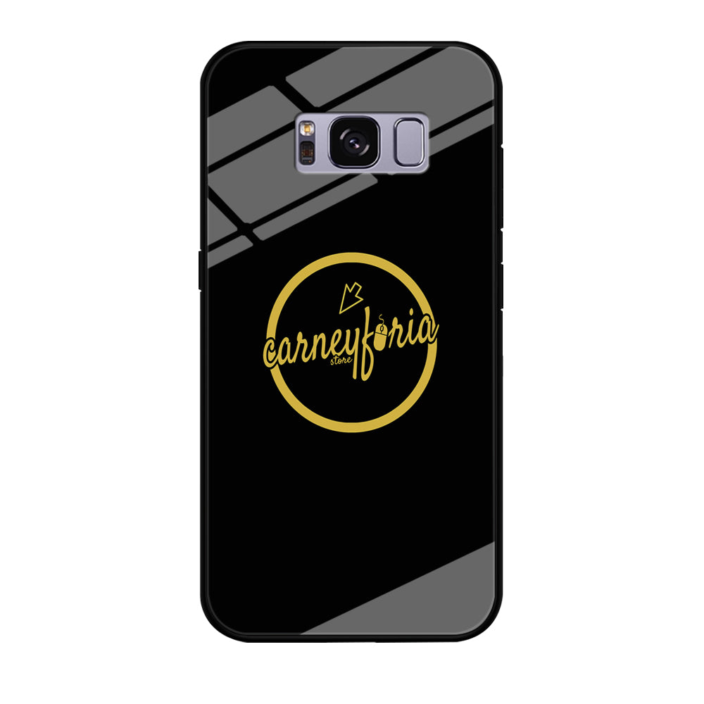 Midnight Black Simple Carneyforia Samsung Galaxy S8 Case
