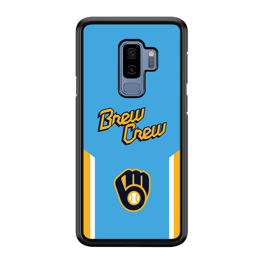 Milwaukee Brewers Brew Crew Jersey Samsung Galaxy S9 Plus Case